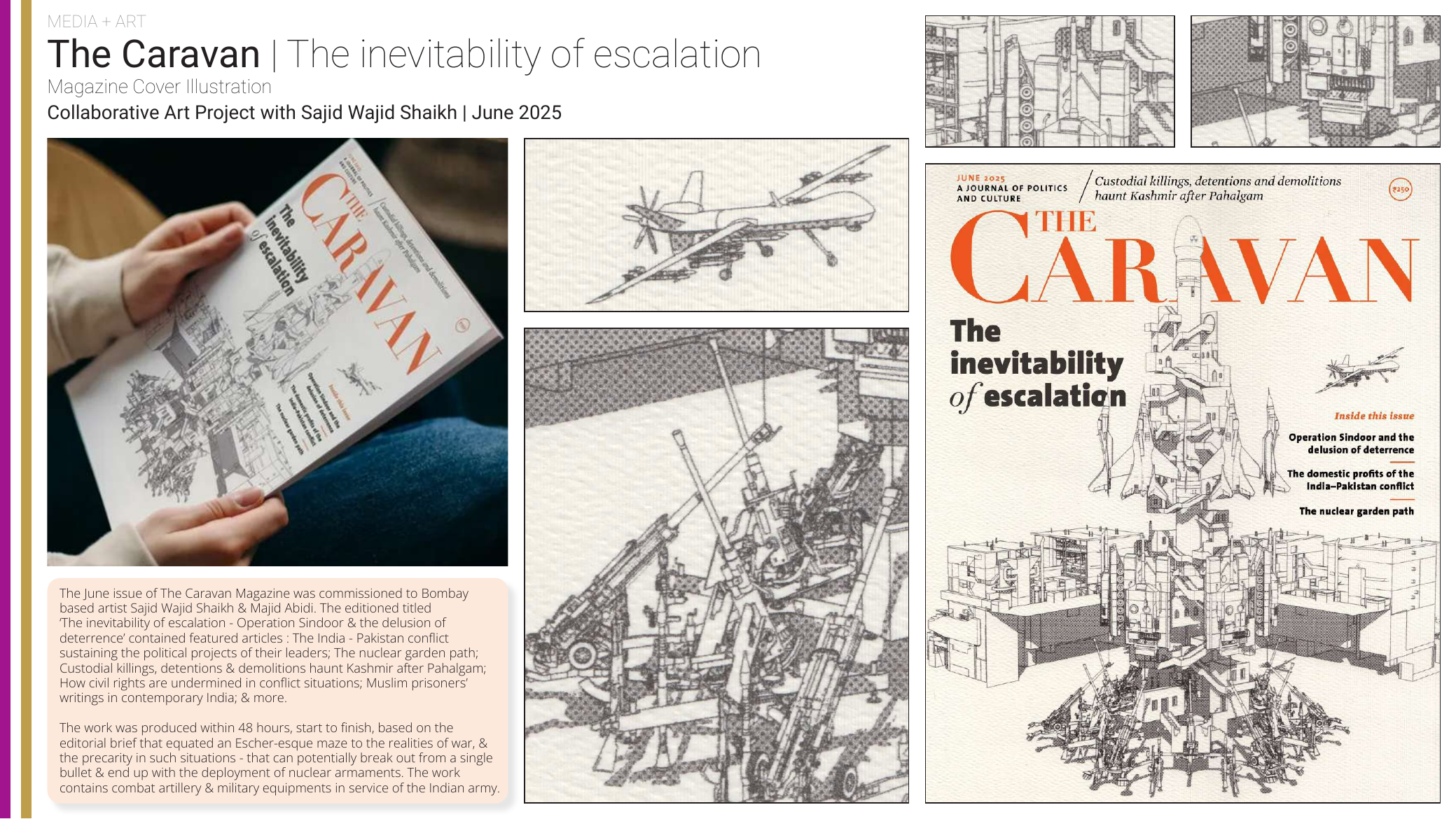 The Caravan cover illustration